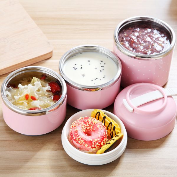 Portable Japanese Lunch Boxs Thermal Insulation Food Containers