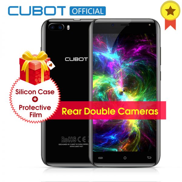 Original Cubot Magic Curved Display Quad Core Rear Dual Cameras Smartphone