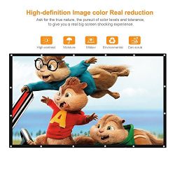 120 inch Outdoor Movie Screen PVC Fabric with Bag