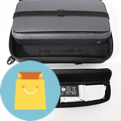 Molded Carrying Travel Bag Storage Case For HP Officejet 200/250 Mobile All-in-One Printer