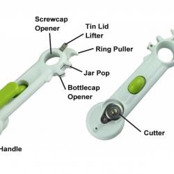 7 in 1 Universal Opener For Jars, Cans, Bottles