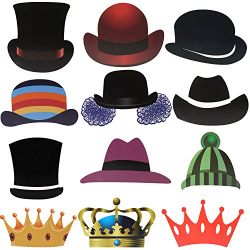 Photo Booth Props DIY Kit for Wedding, Birthday, Party