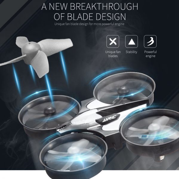 3 Batteries Mini Drone Rc Quadcopter Fly Helicopter Blade
