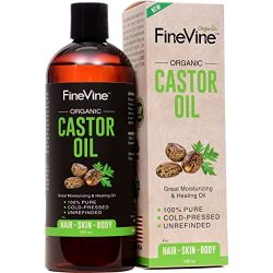 Organic Castor Oil - 16oz - For Moisturizing