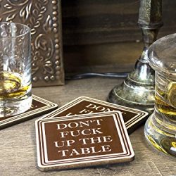 Great Housewarming Gift - Passive Agressive - Funny Coaster