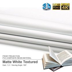 Excelvan 120 Inch 16:9 High Contrast Collapsible PVC HD 4K Portable Projector Screen