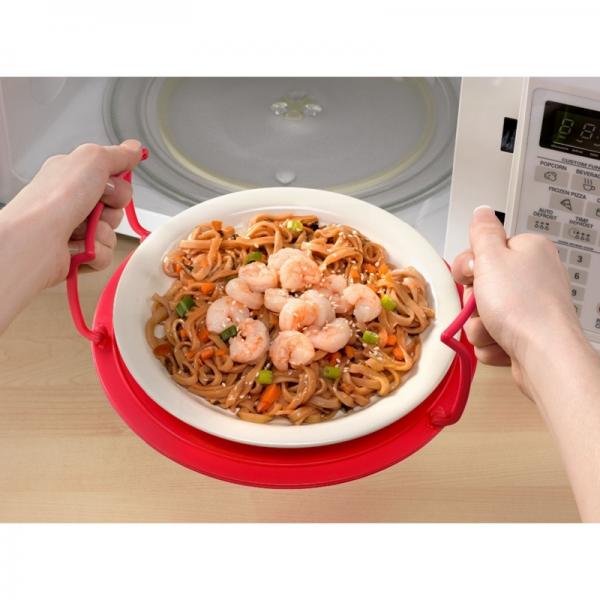 Microwave plastic stand