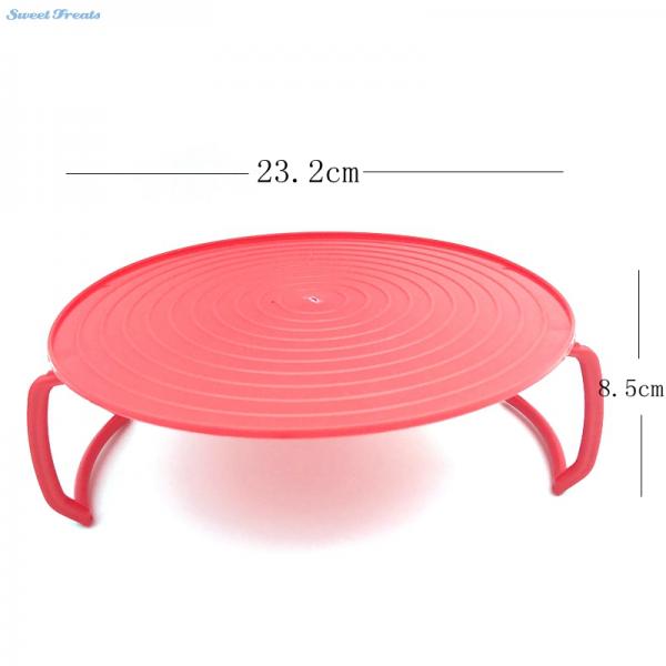Microwave plastic stand