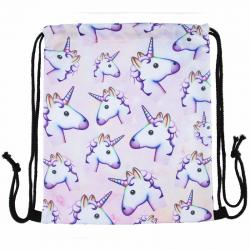 Pink Unicorn Small Backpack