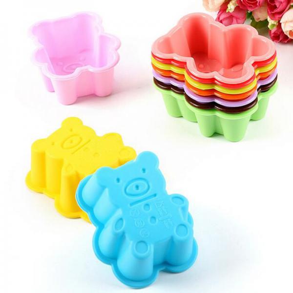 Silicone Bear Shape for Cake and Jelly