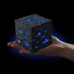 Minecraft Light-Up Diamond Ore - Officially-Licensed Minecraft Collectible