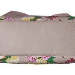 Betsey Johnson Womens Double Zip Satchel Grey/Multi One Size