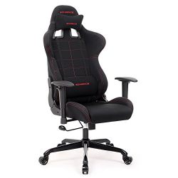 Gaming Chair Racing Sport Chair High-back Office Chair with the Headrest and Lumbar Support