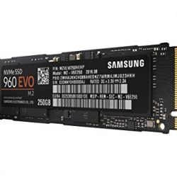 Samsung 960 EVO Series - 250GB PCIe NVMe - M.2 Internal SSD