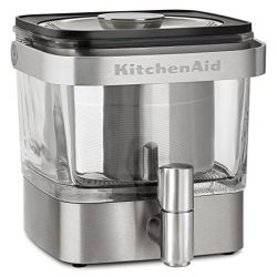 KitchenAid Cold Brew Coffee Maker, Brushed Stainless Steel