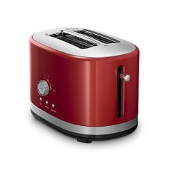 KitchenAid 2 Slice Slot Toaster with High Lift Lever, Empire Red