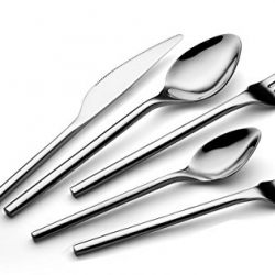 Bruntmor, TALFOURD Silverware Royal 20 Piece Flatware Cutlery Set
