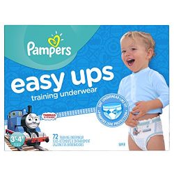 Pampers Easy Ups Training Pants Pull On Disposable Diapers for Boys Size 5