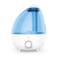 MistAire XL Ultrasonic Cool Mist Humidifier for Large Rooms – 1-Gallon Water Tank