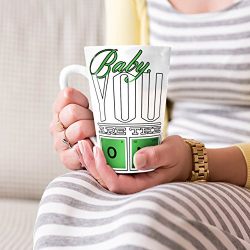 The One Chemistry Geek Periodic White Ceramic Latte Mug
