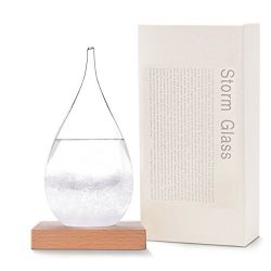 Storm Glass Weather Predictor, OiArt Storm Glass Barometer Forecaster