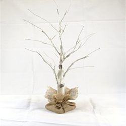 White Birch tree lighted 2.25FT. tall with 24LEDs