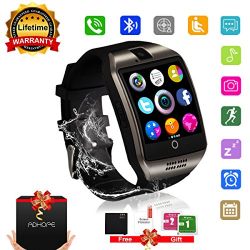 Smart Watch Bluetooth Smartwatch with Camera TouchScreen SIM Card Slot, Waterproof Phones Smart Wrist Watch Sports Fitness Tracker Compatible with iPhone Android Samsung Huawei Sony for Kids Men Women