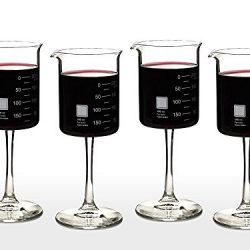 Periodic Tableware Laboratory Beaker Wine Glasses