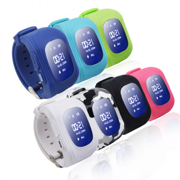 Kids Smartwatch Q50 SOS Call GPS Locator Tracker Watch Phone Safety Assistant