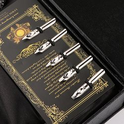Pen Set Antique Feather Copper Pen Nibbed Pen Writing Quill Feather