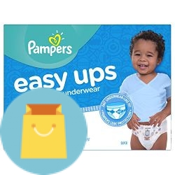 Pampers Easy Ups Boys Size 4 (2T-3T) – Training Pants with Leak Protection and Fun Designs 