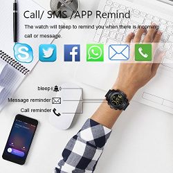 LEMFO LF19 Digital Men's Smart Watch IP68 Waterproof 5ATM Call SMS Notification