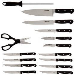 Cuisinart Triple Rivet Collection 16-Piece Cutlery Block Set
