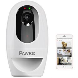 Wi-Fi Pet Camera: 720p HD Video, 2-Way Audio, Video Recording, Treat Dispenser