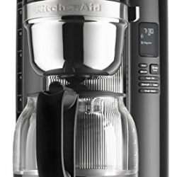 KitchenAid 12-Cup Coffee Maker with One Touch Brewing - Onyx Black