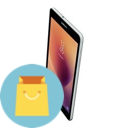 Samsung Galaxy Tab A 8" 32 GB Wifi Tablet (Silver)