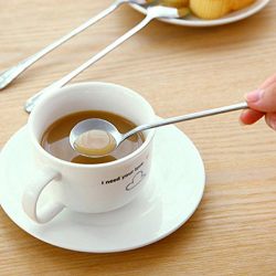 YJYdada Long Handle Tea Coffee Spoons Ice Cream Cutlery (A)