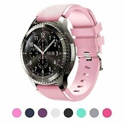 Midenso Bands for Gear S3 Frontier / Classic / Moto 360 2nd Gen 46mm Watch Silicone Bracelet