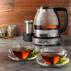 Experience the Perfect Brew with the KitchenAid Electric Glass Tea Kettle - Unleash the Aromas of Every Tea Variety