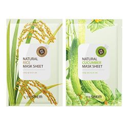 Natural Facial Mask Sheet 21ml Combo Set (13 Pack)