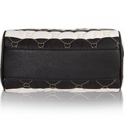 Luv Betsey Johnson Harlet Heart Medium Crossbody Satchel Bag - Stripe