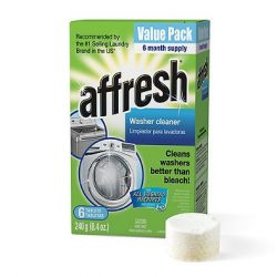 Affresh Value 6-Pack Washer Cleaner Tablets, Stays Clean and Functioning