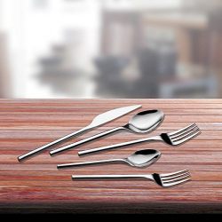 Bruntmor, TALFOURD Silverware Royal 20 Piece Flatware Cutlery Set