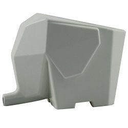 Cute Elephant Design Plastic Cutlery Drainer Storage Holder Box