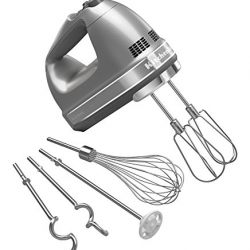 KitchenAid 9-Speed Digital Hand Mixer with Turbo Beater II Accessories and Pro Whisk