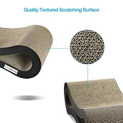 Cat Scratcher Lounge is Young corrugated Cat Scratcher Cardboard Protector
