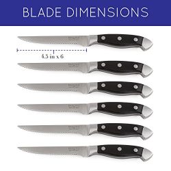 Maestro Cutlery Volken Series German High Carbon 15 Piece Knife Set
