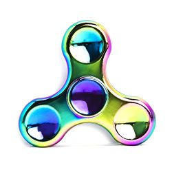 Rainbow Anti-Anxiety Fidget Spinner [Metal Fidget Spinner] Figit Hand Toy