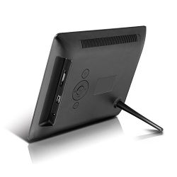 Aluratek 8 Inch Digital Photo Frame - Black