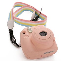 Woodmin Adjustable Shoulder Belt for Fuji Instant Mini Camera